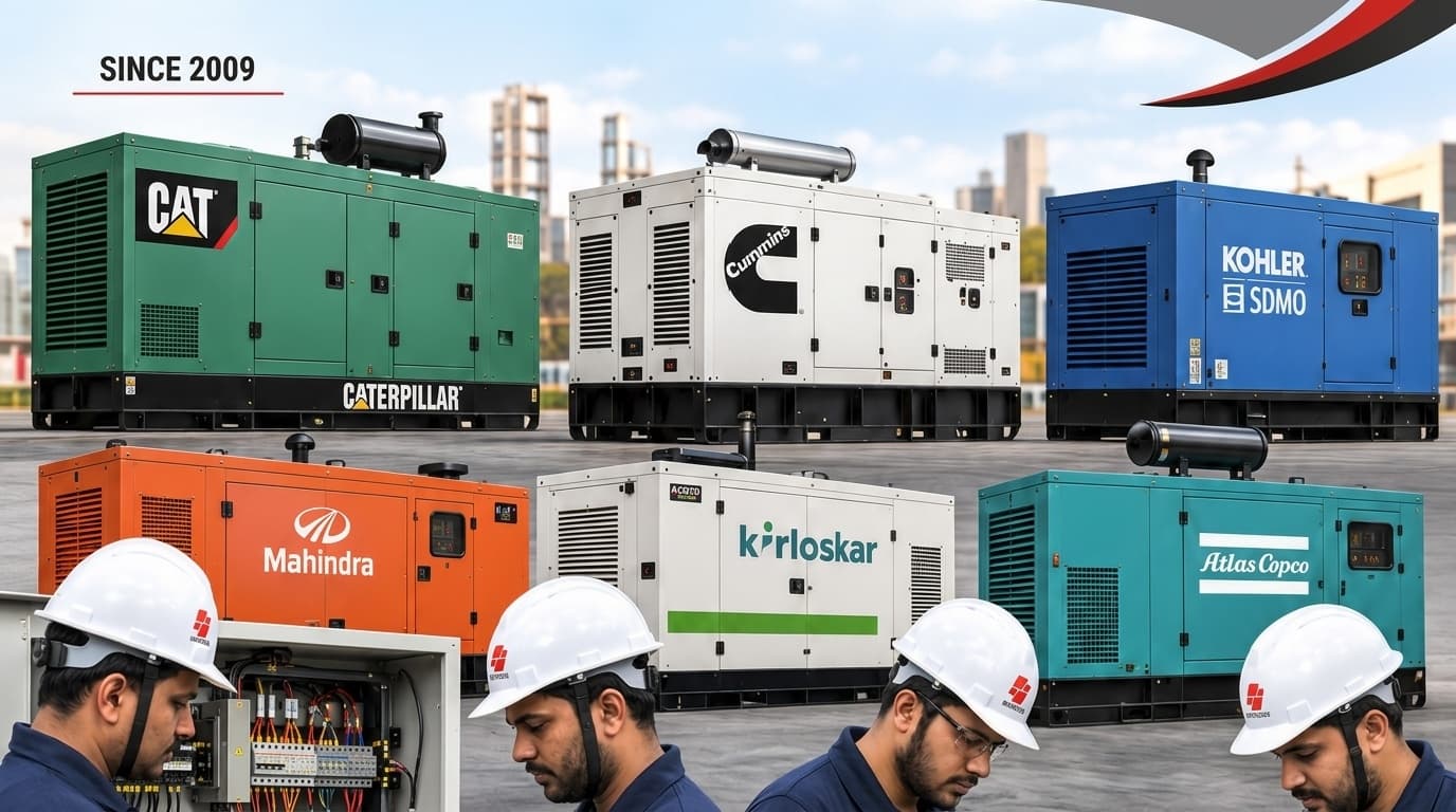 Industrial Diesel Generator Set Fleet Servicing: CAT, Cummins, Kohler, Mahindra, Kirloskar, Atlas Copco by Infocus Power Care